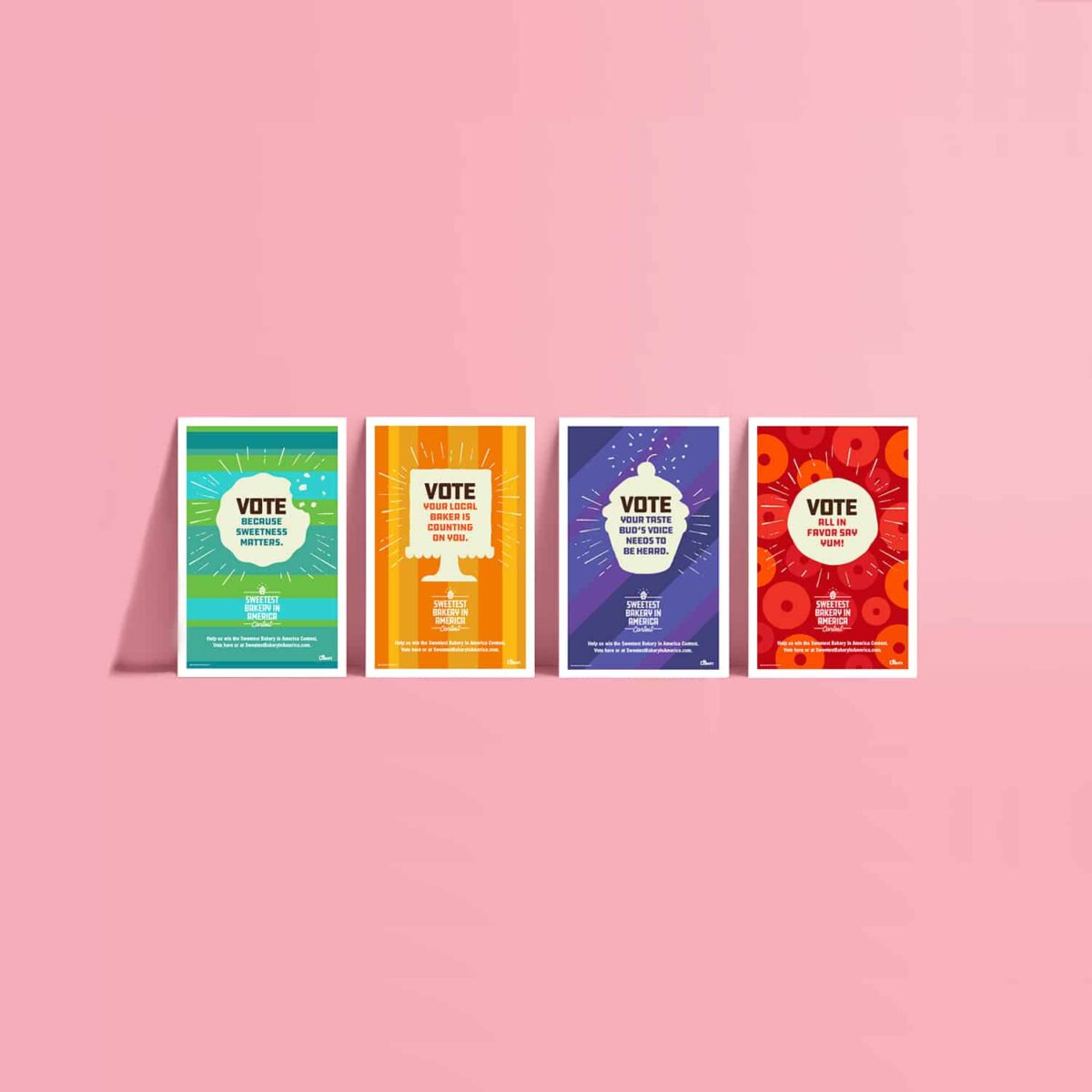 Sweetest Bakery in America four posters