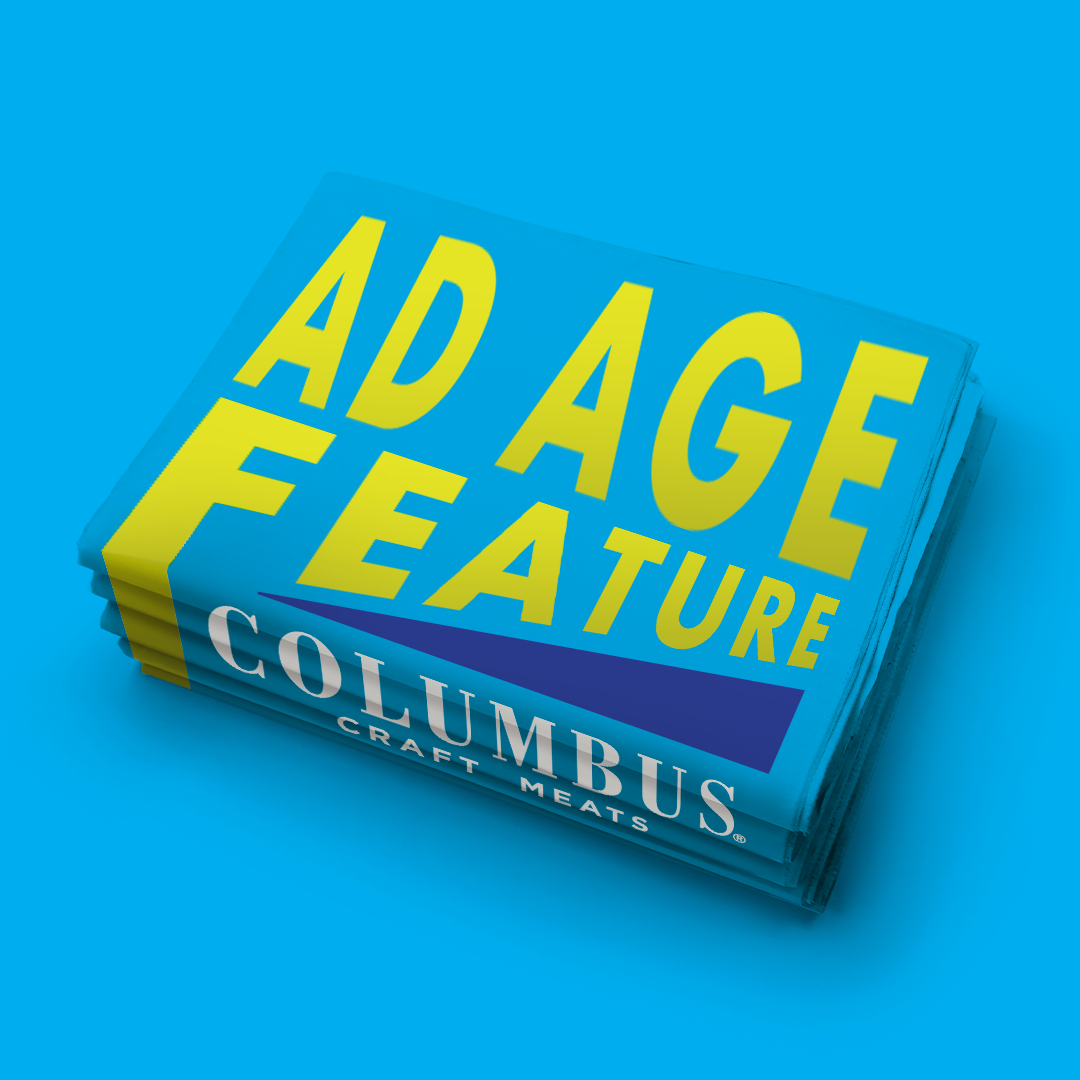 Ad Age Article about Columbus Craft Meats Campaign