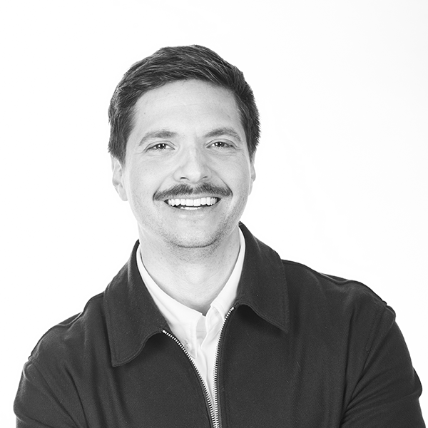 Phil Sussingham Headshot in black and white