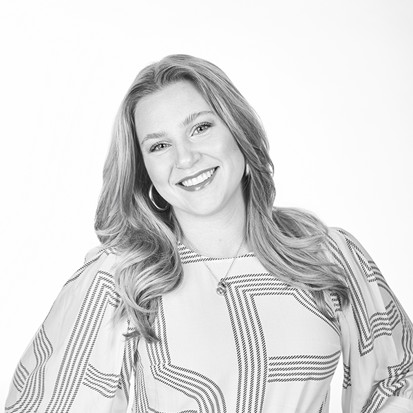 Sydney Skemp's headshot in black and white